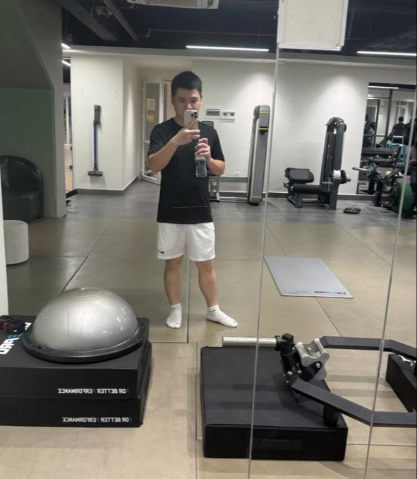 Hai thiếu gia nghìn tỷ nhà bầu Hiển đọ sắc vóc trong phòng gym, netizen gọi tên Đỗ Mỹ Linh vì cách chăm chồng- Ảnh 1. Hai thiếu gia nghìn tỷ nhà bầu Hiển đọ sắc vóc trong phòng gym, netizen gọi tên Đỗ Mỹ Linh vì cách chăm chồng- Ảnh 1.