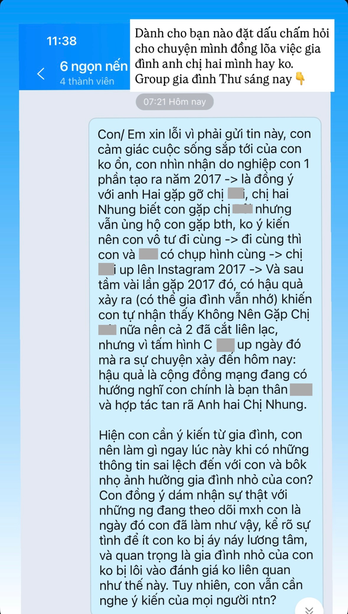 Diễn biến nóng drama chị dâu Song Thư Channel lên tiếng chồng ngoại tình, có con riêng- Ảnh 4. Diễn biến nóng drama chị dâu Song Thư Channel lên tiếng chồng ngoại tình, có con riêng- Ảnh 4.