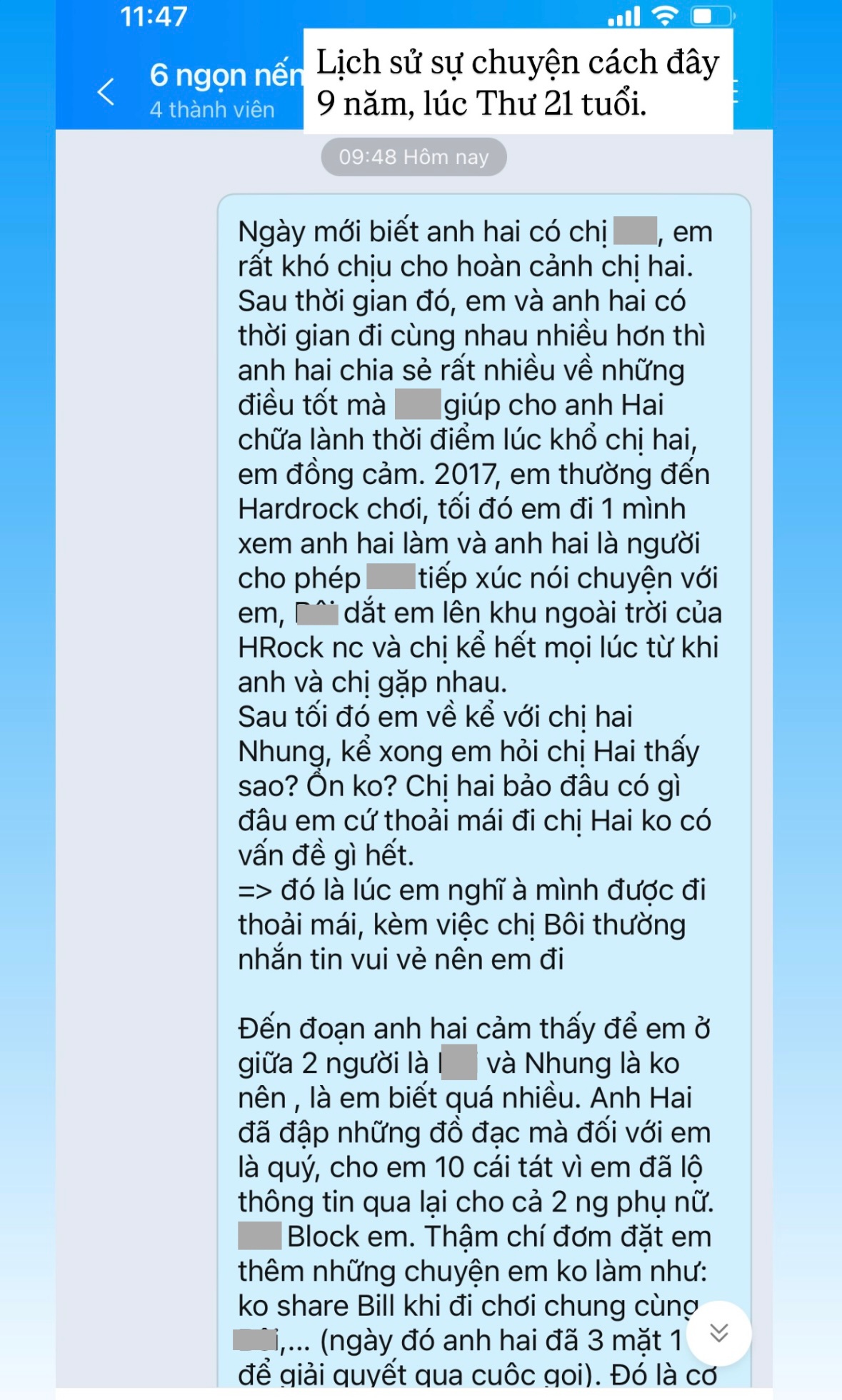 Diễn biến nóng drama chị dâu Song Thư Channel lên tiếng chồng ngoại tình, có con riêng- Ảnh 5. Diễn biến nóng drama chị dâu Song Thư Channel lên tiếng chồng ngoại tình, có con riêng- Ảnh 5.