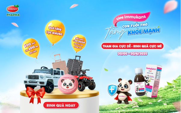 Rộn ràng cuộc thi Cùng Immukans – Tặng con tuổi thơ khỏe mạnh, lan tỏa yêu thương - Ảnh 3. Rộn ràng cuộc thi Cùng Immukans – Tặng con tuổi thơ khỏe mạnh, lan tỏa yêu thương - Ảnh 3.