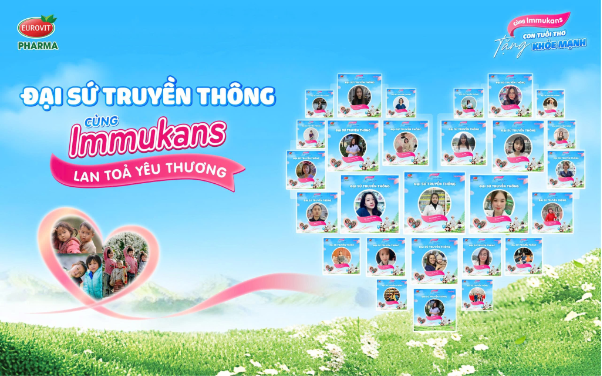 Rộn ràng cuộc thi Cùng Immukans – Tặng con tuổi thơ khỏe mạnh, lan tỏa yêu thương - Ảnh 4. Rộn ràng cuộc thi Cùng Immukans – Tặng con tuổi thơ khỏe mạnh, lan tỏa yêu thương - Ảnh 4.