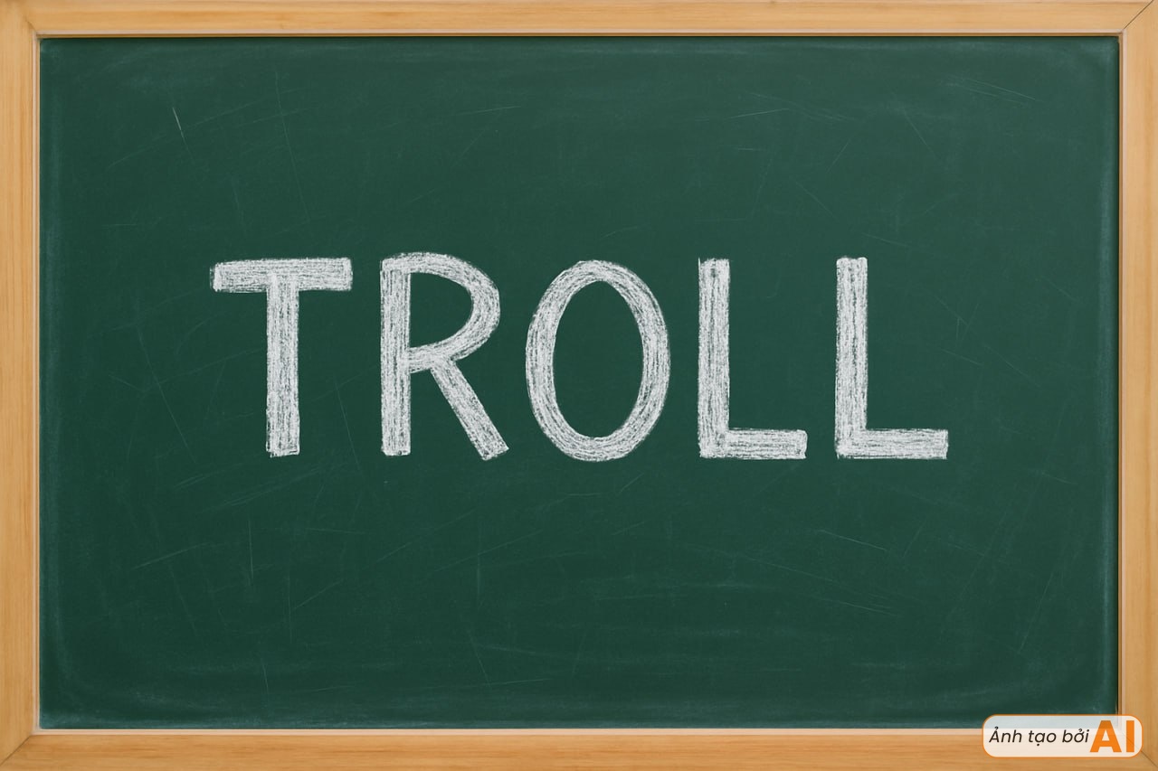 Mở miệng ra là nói "Troll nhau à?", nhưng buồn thay 90% đang dùng sai nghĩa từ đơn giản này- Ảnh 1. Mở miệng ra là nói "Troll nhau à?", nhưng buồn thay 90% đang dùng sai nghĩa từ đơn giản này- Ảnh 1.