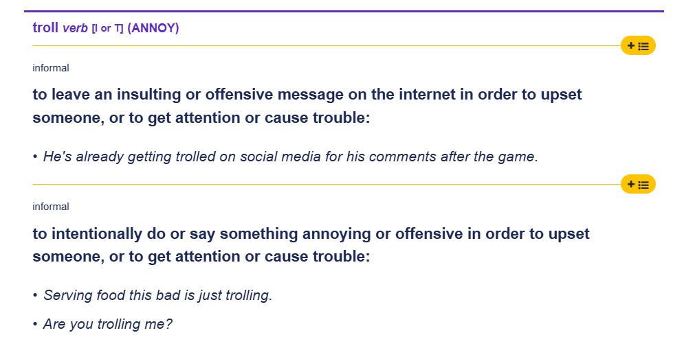 Mở miệng ra là nói "Troll nhau à?", nhưng buồn thay 90% đang dùng sai nghĩa từ đơn giản này- Ảnh 2. Mở miệng ra là nói "Troll nhau à?", nhưng buồn thay 90% đang dùng sai nghĩa từ đơn giản này- Ảnh 2.
