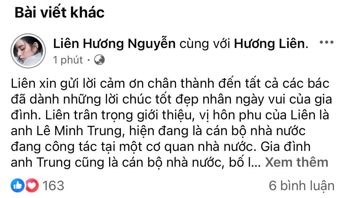 Hương Liên công khai chức vụ của chồng, bố mẹ chồng: Dâu hào môn này "khét" - Ảnh 2. Hương Liên công khai chức vụ của chồng, bố mẹ chồng: Dâu hào môn này "khét" - Ảnh 2.