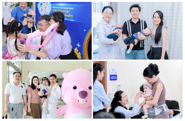 Kỷ lục ngày hội quy tụ nhiều em bé IVF/IUI nhất - Ảnh 3. Kỷ lục ngày hội quy tụ nhiều em bé IVF/IUI nhất - Ảnh 3.