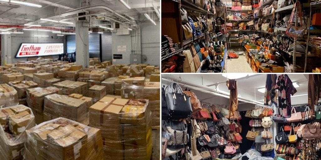 Đột kích kho hàng chứa toàn Louis Vuitton, Gucci, Chanel... &quot;fake&quot; chất thành đống, cảnh sát phanh phui vụ án hàng giả trị giá tới 26.000 tỷ đồng - Ảnh 3.