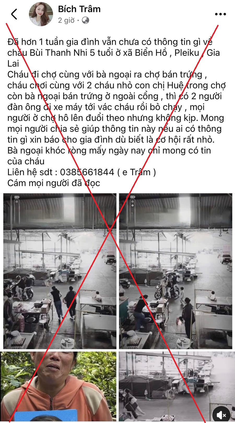 "Đi chợ cùng bà ngoại, bé trai 5 tuổi bị bắt cóc": Pha dàn xếp đầy tinh vi của nhóm lừa đảo - Ảnh 1. "Đi chợ cùng bà ngoại, bé trai 5 tuổi bị bắt cóc": Pha dàn xếp đầy tinh vi của nhóm lừa đảo - Ảnh 1.