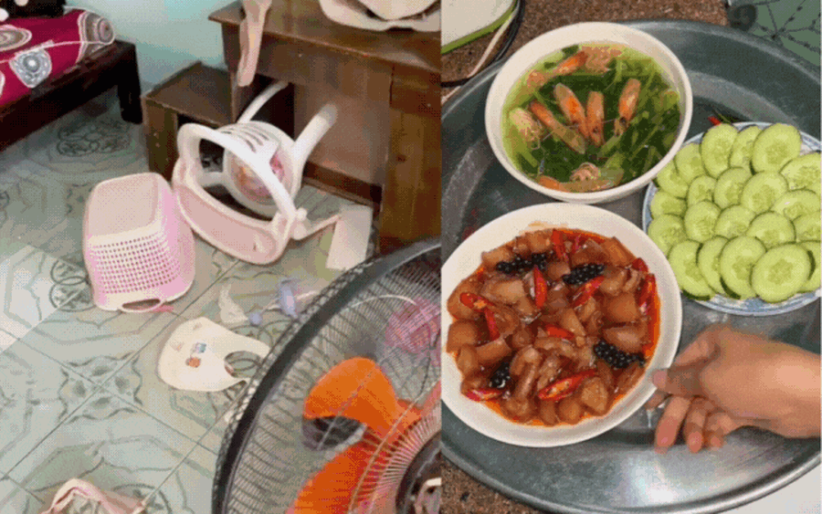 Chồng lương 8 triệu nuôi cả nhà 4 người sống trong phòng trọ 12m2: Bí quyết để vẫn có tiền dư Chồng lương 8 triệu nuôi cả nhà 4 người sống trong phòng trọ 12m2: Bí quyết để vẫn có tiền dư