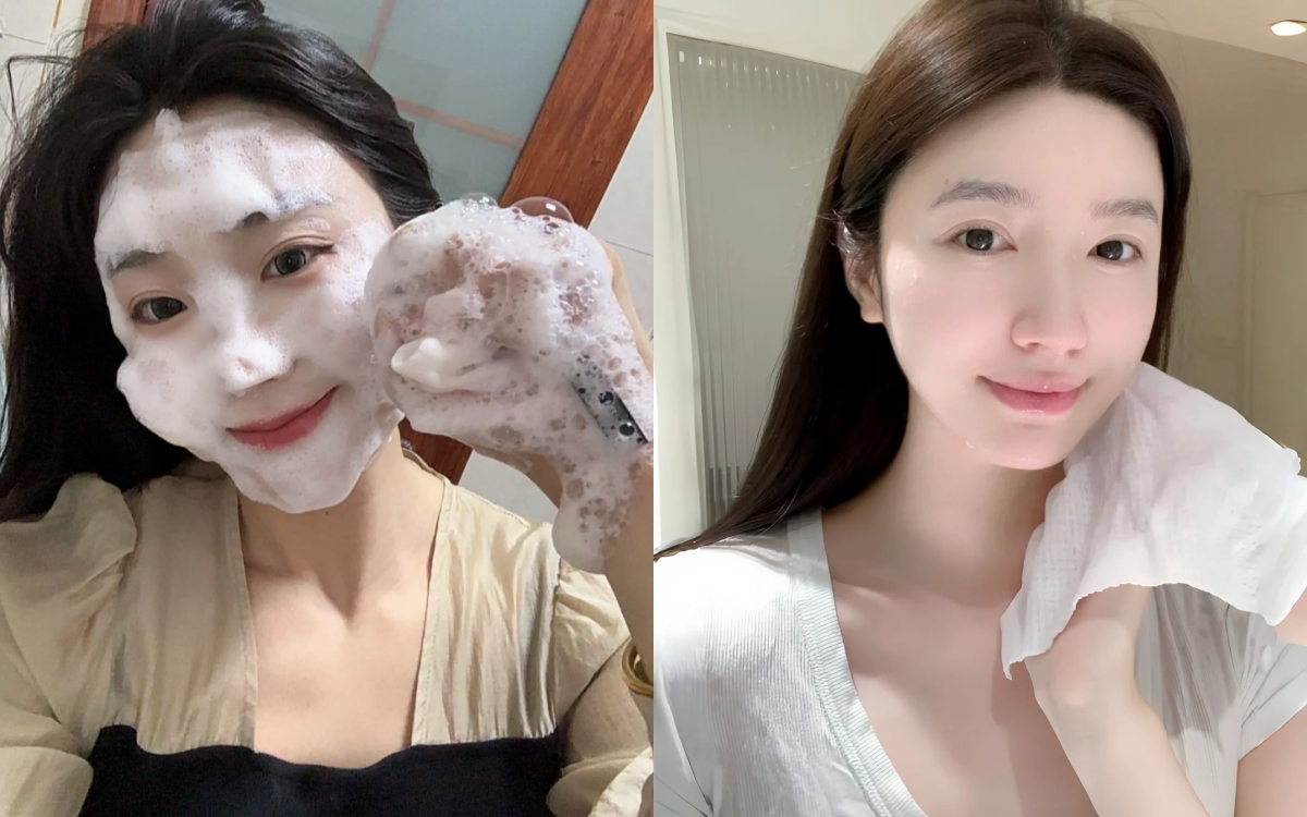 Phụ nữ tuổi 30 rửa mặt thế nào để sạch sâu mà không khiến da chảy xệ? - Ảnh 1. Phụ nữ tuổi 30 rửa mặt thế nào để sạch sâu mà không khiến da chảy xệ? - Ảnh 1.
