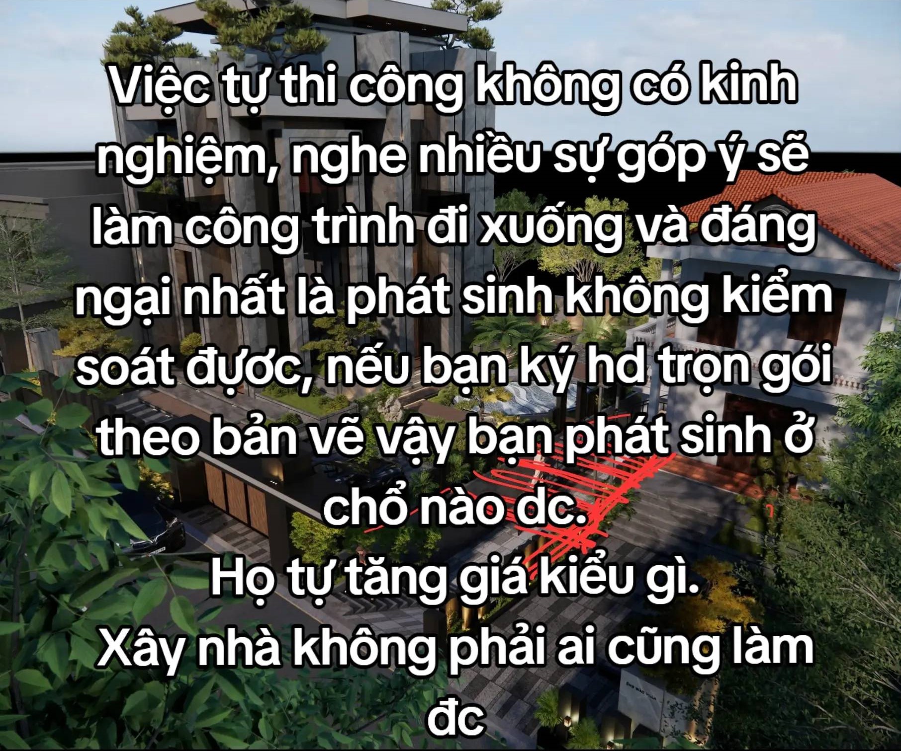 Villa 5 tỷ "khổ nhất thế giới" ở Ninh Bình: 2 năm vẫn chưa xong phần thô, chủ nhà và KTS nổi tiếng làm um sùm - Ảnh 6. Villa 5 tỷ "khổ nhất thế giới" ở Ninh Bình: 2 năm vẫn chưa xong phần thô, chủ nhà và KTS nổi tiếng làm um sùm - Ảnh 6.