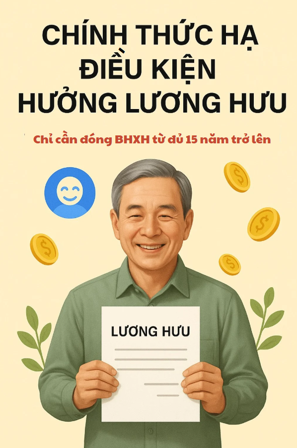 Chính thức hạ điều kiện hưởng lương hưu từ nay, hàng chục triệu lao động đón tin vui- Ảnh 1. Chính thức hạ điều kiện hưởng lương hưu từ nay, hàng chục triệu lao động đón tin vui- Ảnh 1.