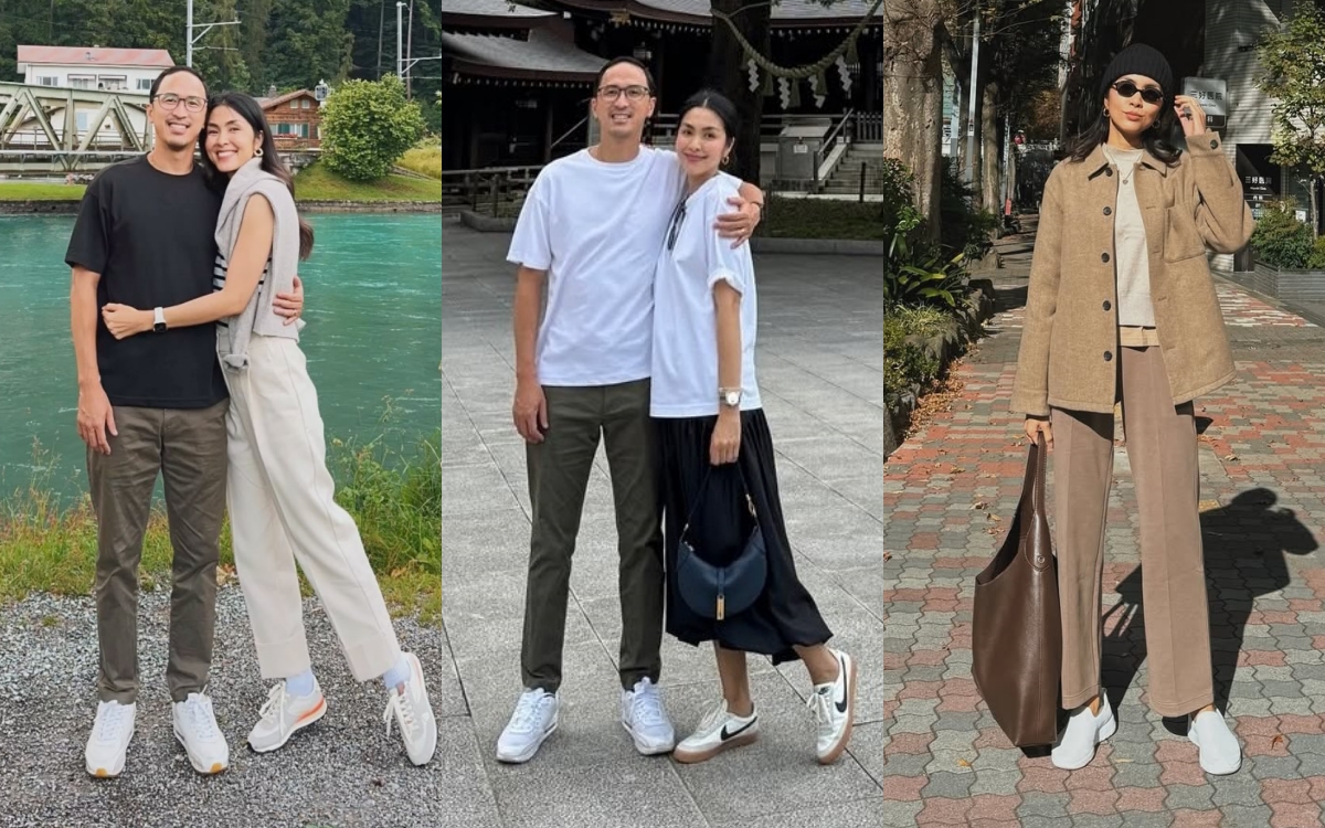 Hà Tăng diện đi diện lại 1 kiểu giày mà vẫn đẹp chuẩn style "old money" - Ảnh 4. Hà Tăng diện đi diện lại 1 kiểu giày mà vẫn đẹp chuẩn style "old money" - Ảnh 4.