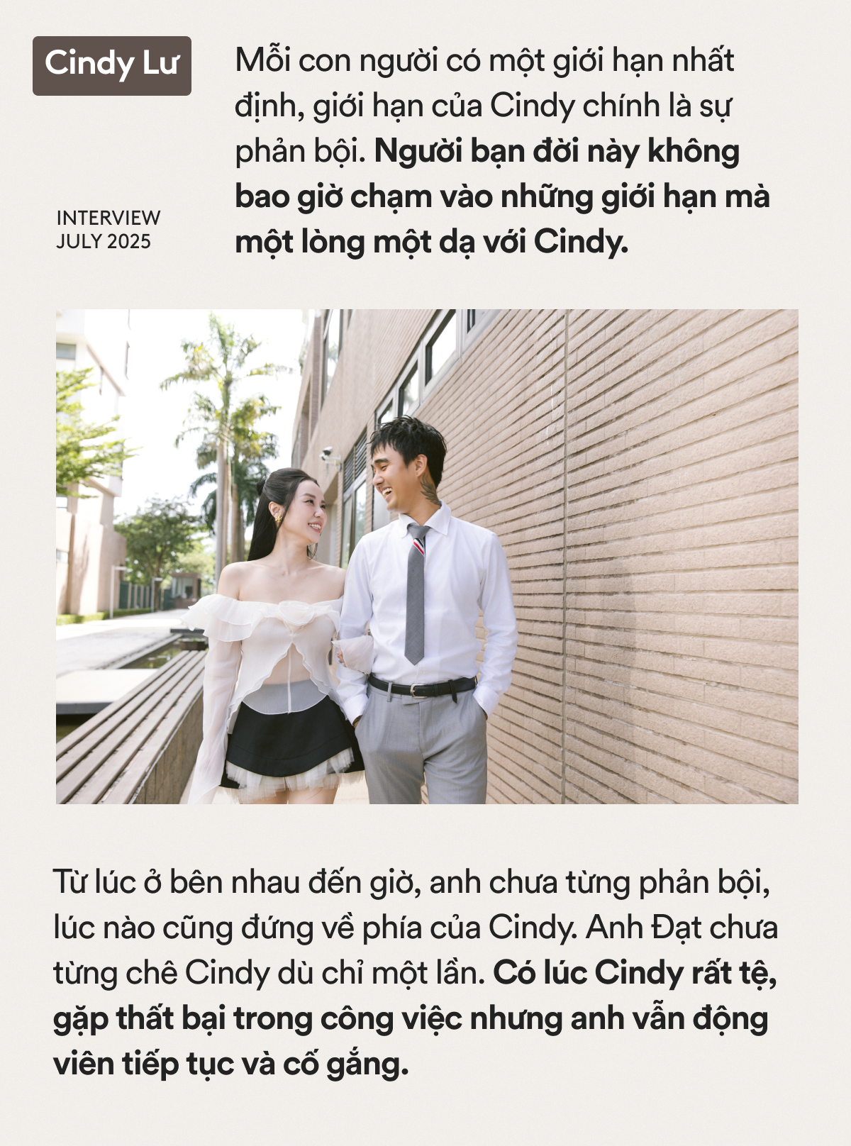 Đạt G và Cindy Lư trước thềm lễ cưới: "Nếu ngày trước Cindy bỏ bê con để đi hẹn hò thì cả hai không có hôm nay!" - Ảnh 9. Đạt G và Cindy Lư trước thềm lễ cưới: "Nếu ngày trước Cindy bỏ bê con để đi hẹn hò thì cả hai không có hôm nay!" - Ảnh 9.