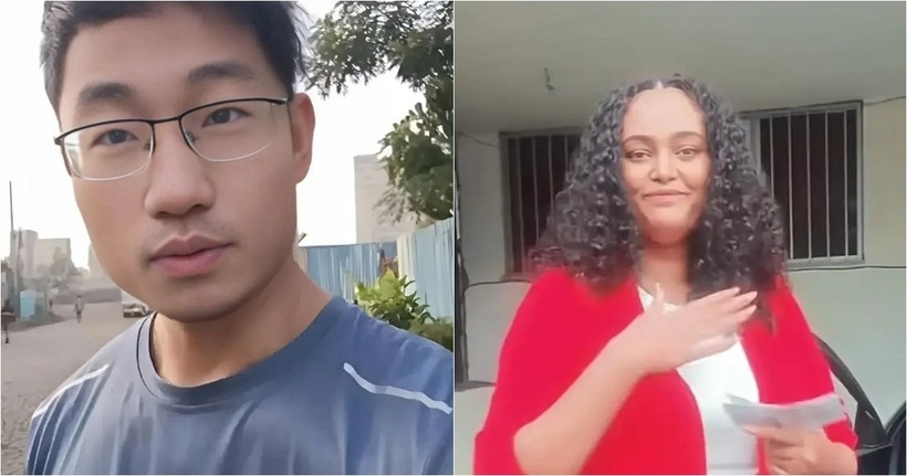 Chàng kỹ sư Trung Quốc "nên duyên" với hoa hậu châu Phi chân dài 1m82 chỉ sau 40 ngày quen biết - Ảnh 2. Chàng kỹ sư Trung Quốc "nên duyên" với hoa hậu châu Phi chân dài 1m82 chỉ sau 40 ngày quen biết - Ảnh 2.