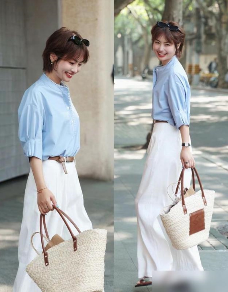 Trang phục du lịch mùa hè cho chị em 40+: Sự thoải mái + một chút Trang phục du lịch mùa hè cho chị em 40+: Sự thoải mái + một chút