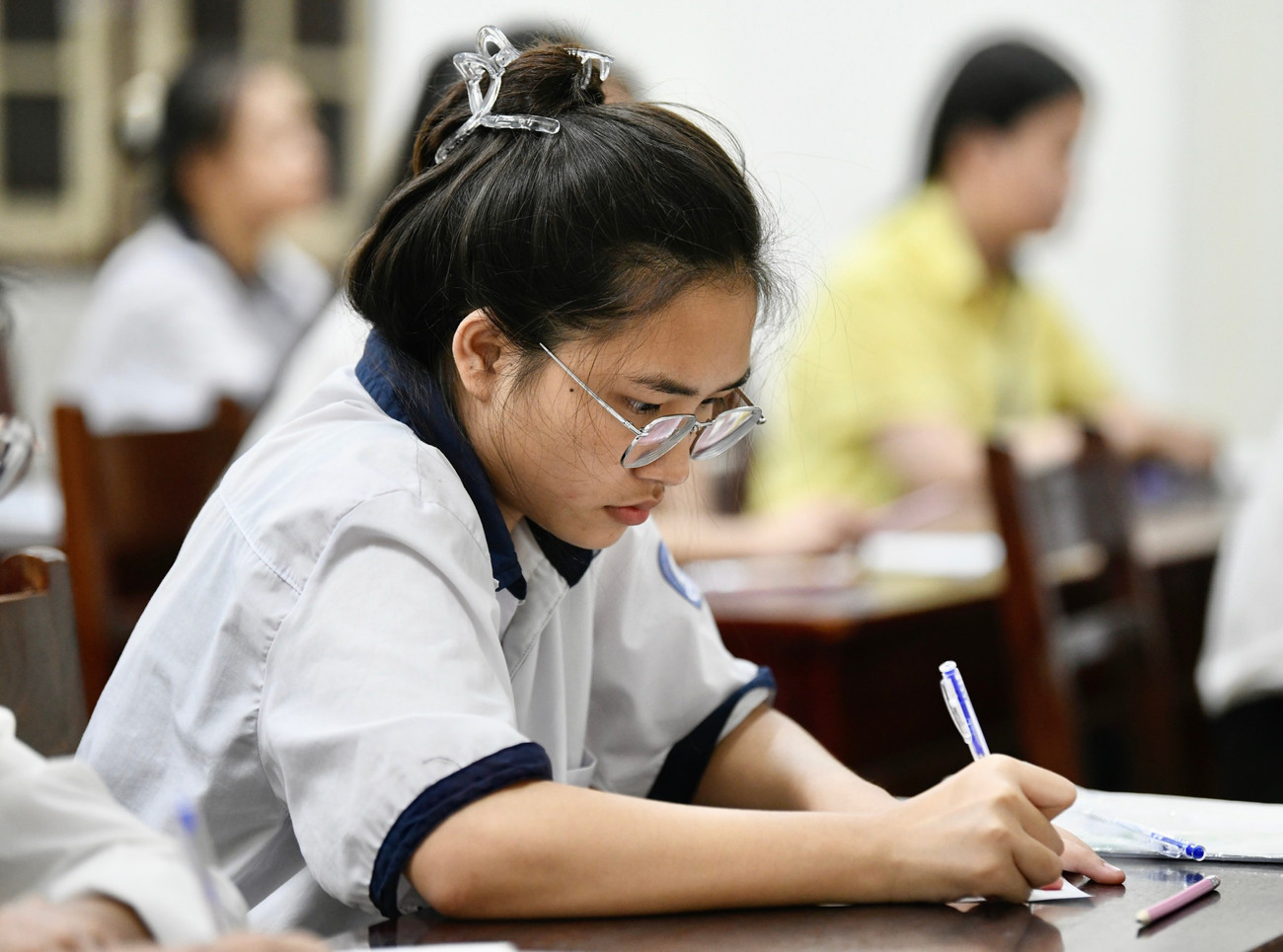 Hơn 32% bài thi môn Sinh học đạt mức điểm dưới trung bình - Ảnh 3. Hơn 32% bài thi môn Sinh học đạt mức điểm dưới trung bình - Ảnh 3.