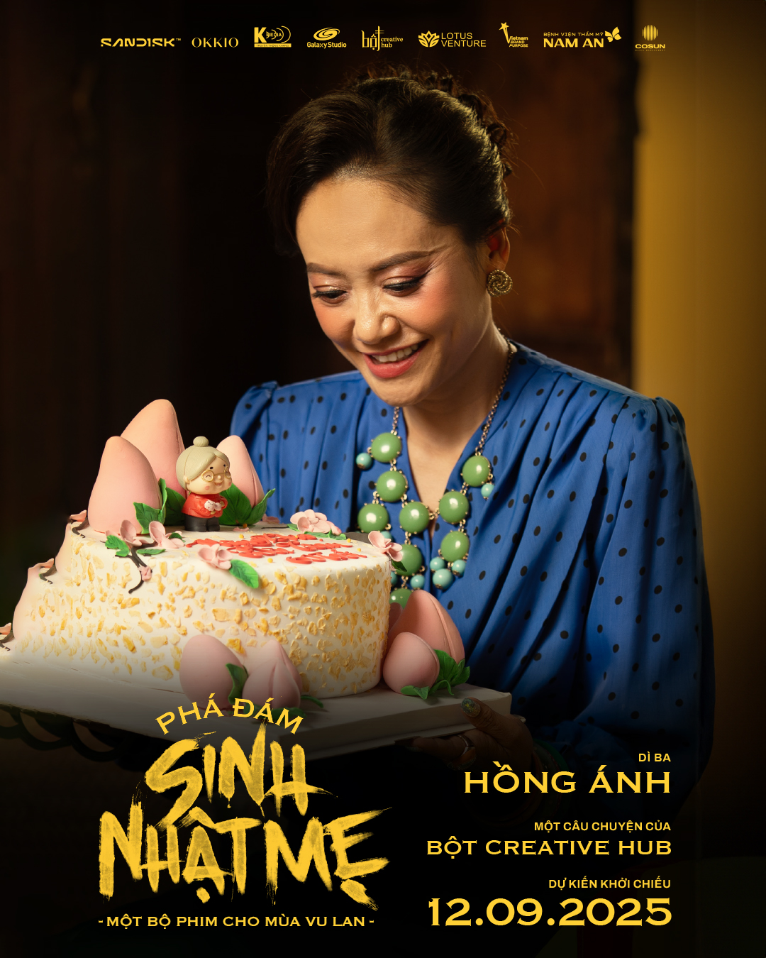 Hồng Ánh, Huy Khánh và NSƯT Hữu Châu: Tổ hợp diễn viên cực mạnh tái xuất màn ảnh rộng trong phim “Phá Đám: Sinh Nhật Mẹ” - Ảnh 6. Hồng Ánh, Huy Khánh và NSƯT Hữu Châu: Tổ hợp diễn viên cực mạnh tái xuất màn ảnh rộng trong phim “Phá Đám: Sinh Nhật Mẹ” - Ảnh 6.