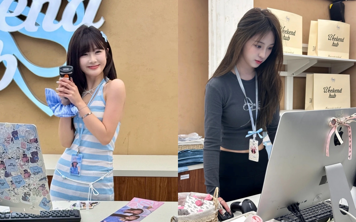 Chóng với dàn nhân viên bán quần áo đẹp như diễn viên của local brand Trung Quốc - Ảnh 2.