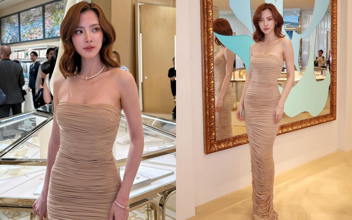 Baifern Pimchanok và Jennie so kè khó phân thắng bại khi diện cùng 1 chiếc đầm - Ảnh 5. Baifern Pimchanok và Jennie so kè khó phân thắng bại khi diện cùng 1 chiếc đầm - Ảnh 5.