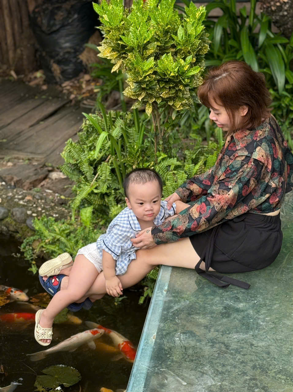 Check quán cafe có suối nước, rừng cây giữa Hà Nội: Bé được trải nghiệm hòa mình cùng thiên nhiên, mẹ chỉ cần giơ máy lên là có ảnh đẹp- Ảnh 15. Check quán cafe có suối nước, rừng cây giữa Hà Nội: Bé được trải nghiệm hòa mình cùng thiên nhiên, mẹ chỉ cần giơ máy lên là có ảnh đẹp- Ảnh 15.