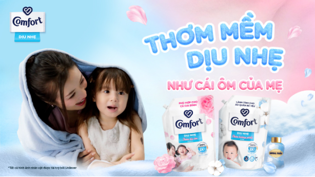 Comfort dịu nhẹ: Khi nước xả vải quốc dân chọn dịu dàng để chạm đến trái tim người mẹ - Ảnh 3. Comfort dịu nhẹ: Khi nước xả vải quốc dân chọn dịu dàng để chạm đến trái tim người mẹ - Ảnh 3.