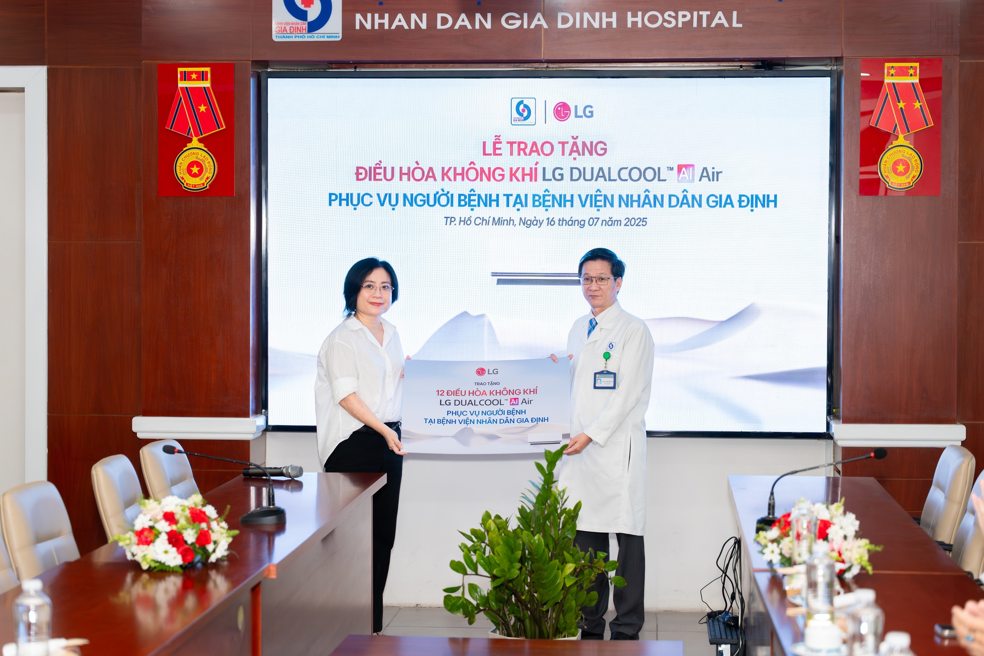 LG Electronics Việt Nam đồng hành cùng Bệnh viện Nhân dân Gia Định, góp phần nâng cao chất lượng khám, chữa bệnh- Ảnh 1. LG Electronics Việt Nam đồng hành cùng Bệnh viện Nhân dân Gia Định, góp phần nâng cao chất lượng khám, chữa bệnh- Ảnh 1.