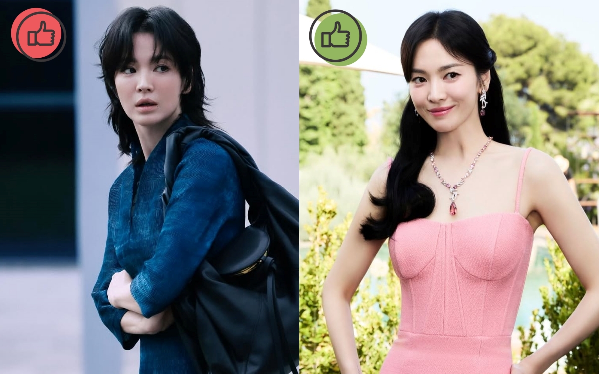 Vì sao phụ nữ U50 không nên học theo kiểu tóc mới của Song Hye Kyo? - Ảnh 1.
