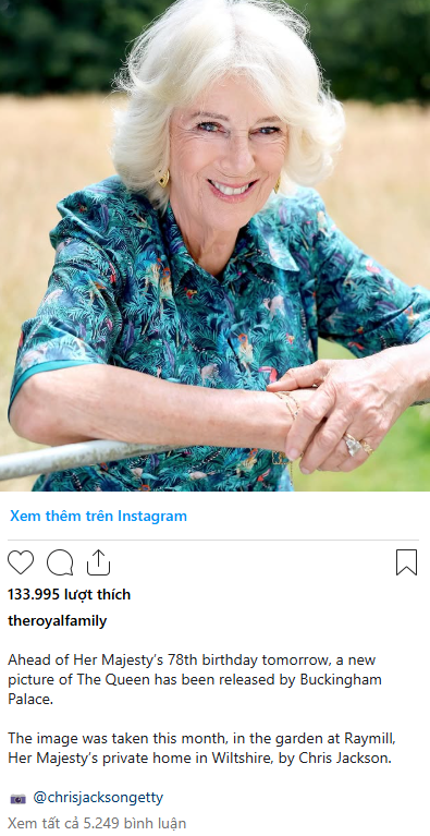 Thân vương William và Vương phi Kate gửi lời chúc ngọt ngào mừng sinh nhật Vương hậu Camilla- Ảnh 2. Thân vương William và Vương phi Kate gửi lời chúc ngọt ngào mừng sinh nhật Vương hậu Camilla- Ảnh 2.