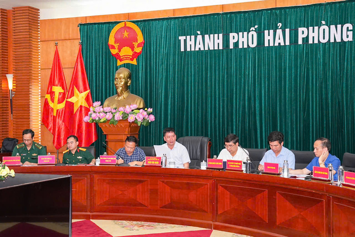 Hải Phòng lên phương án sơ tán dân trước diễn biến bão Wipha - Ảnh 1.