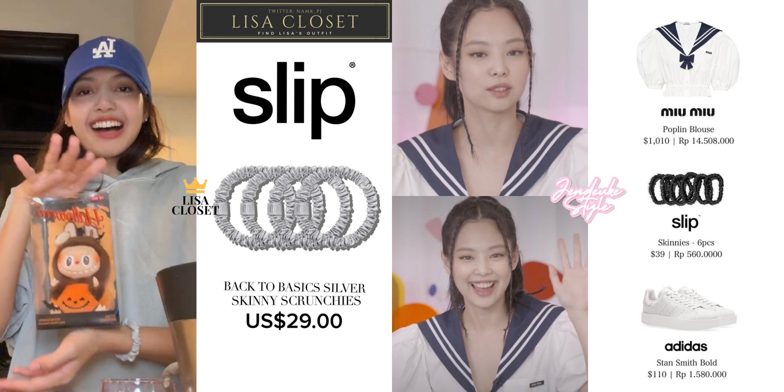 Dây buộc tóc lụa có gì đặc biệt mà Jennie, Lisa sắm cả 1 bộ sưu tập - Ảnh 4. Dây buộc tóc lụa có gì đặc biệt mà Jennie, Lisa sắm cả 1 bộ sưu tập - Ảnh 4.