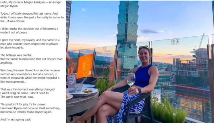 Vợ CEO Astronomer lên tiếng sau vụ bê bối "Kiss Cam" của chồng: Ngắn gọn, EQ cao, bản lĩnh và sâu sắc- Ảnh 2. Vợ CEO Astronomer lên tiếng sau vụ bê bối "Kiss Cam" của chồng: Ngắn gọn, EQ cao, bản lĩnh và sâu sắc- Ảnh 2.