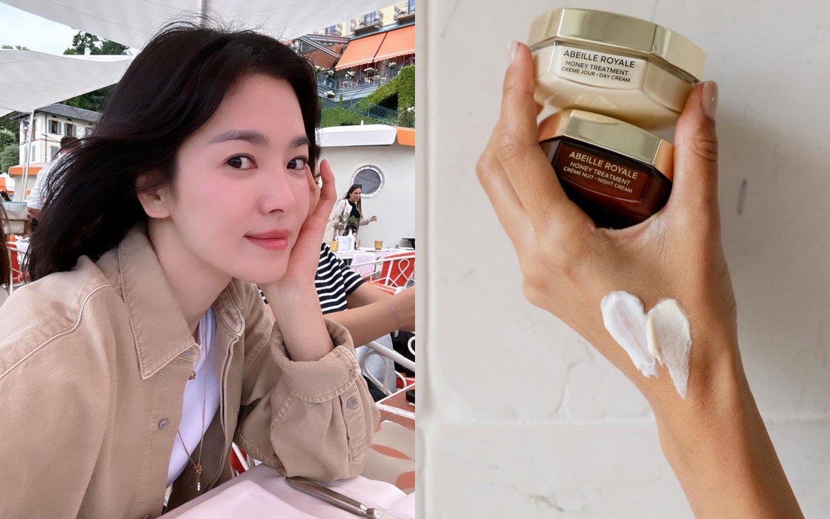 Song Hye Kyo dùng kem dưỡng siêu đắt đỏ nhưng có 4 bản "dupe" bình dân ngừa lão hóa đỉnh không kém - Ảnh 1. Song Hye Kyo dùng kem dưỡng siêu đắt đỏ nhưng có 4 bản "dupe" bình dân ngừa lão hóa đỉnh không kém - Ảnh 1.