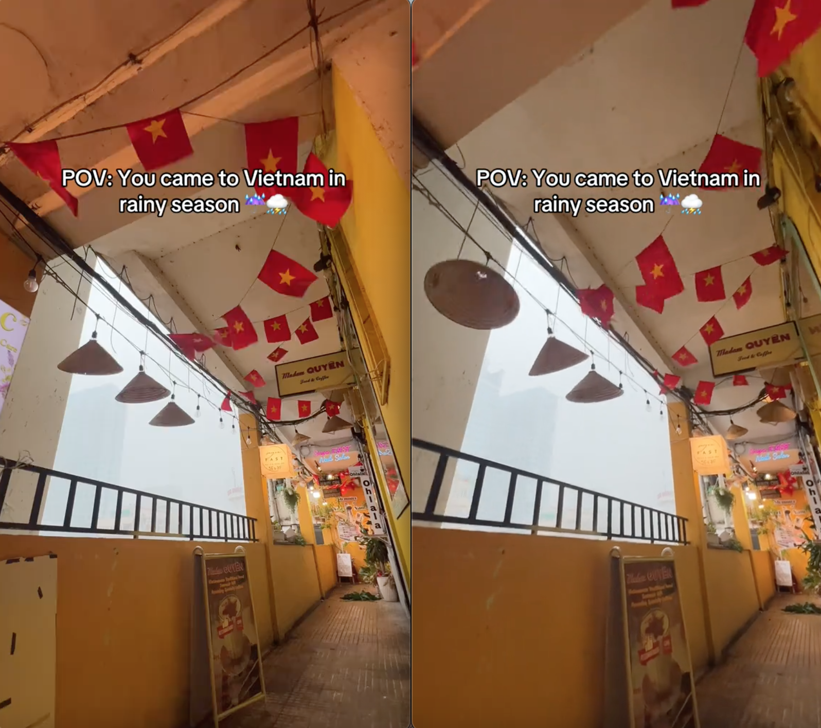 Du lịch Việt Nam gặp ngay trận mưa lớn, vị khách Thái Lan hô vang 1 câu cực "mặn" khiến dân mạng bật cười - Ảnh 2. Du lịch Việt Nam gặp ngay trận mưa lớn, vị khách Thái Lan hô vang 1 câu cực "mặn" khiến dân mạng bật cười - Ảnh 2.