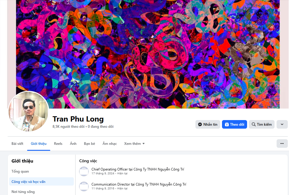 Trần Phú Long - Người bị bắt tại nhà cùng NTK Công Trí là ai?- Ảnh 3. Trần Phú Long - Người bị bắt tại nhà cùng NTK Công Trí là ai?- Ảnh 3.