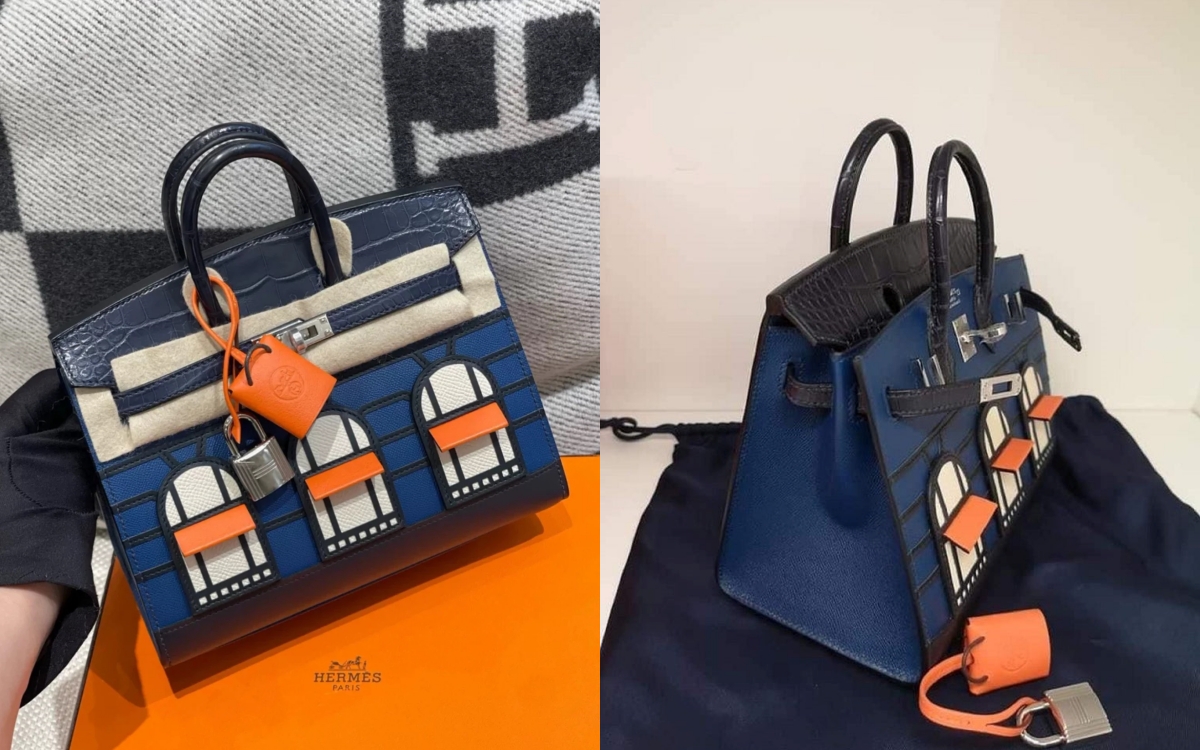 Mẹ Lisa gây choáng khi mang túi Hermès đắt đỏ - Ảnh 6.