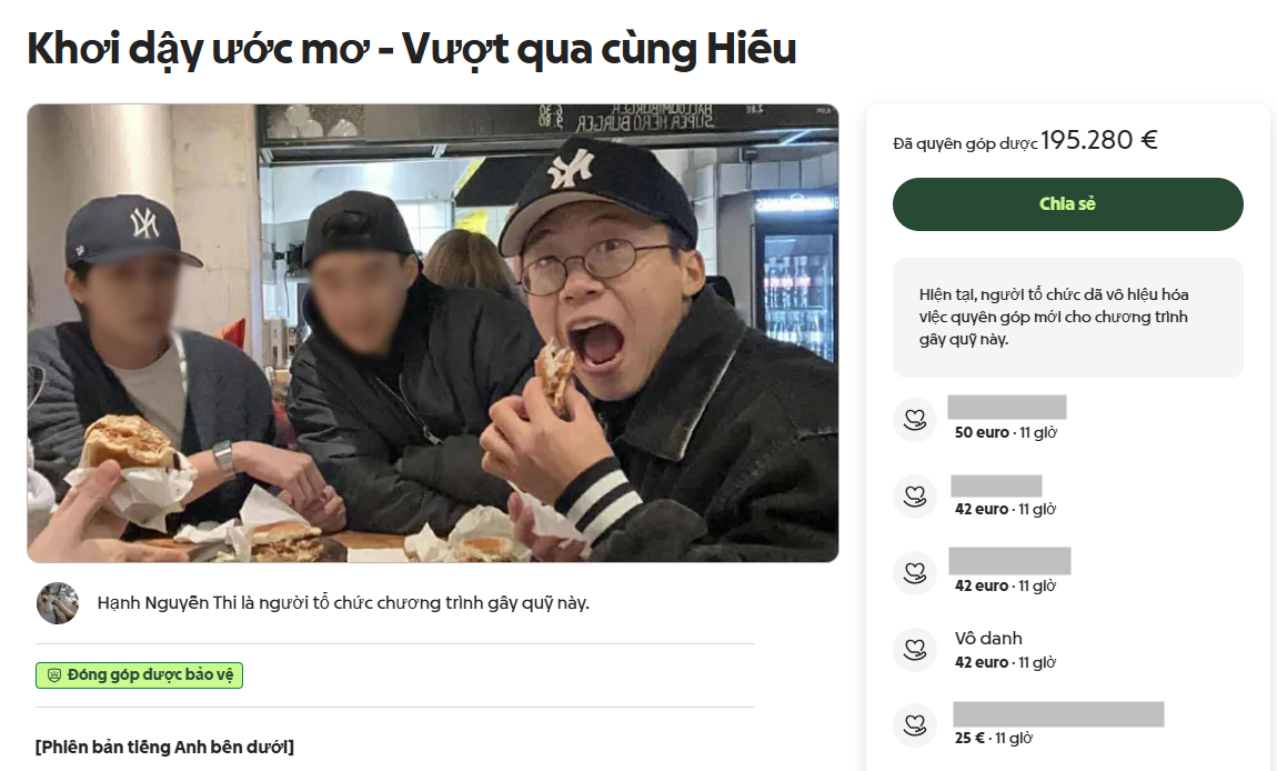 Người yêu Bốp thông báo dừng nhận tiền quyên góp, bác sĩ nơi cặp song sinh làm việc cũng lên tiếng - Ảnh 1.
