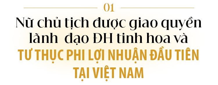 3 nữ lãnh đạo của các trường ĐH danh tiếng Việt Nam: Người liên tục được tỷ phú tín nhiệm, 2 người vừa nhậm chức ôm khát vọng tạo đột phá cho giáo dục nước nhà - Ảnh 1. 3 nữ lãnh đạo của các trường ĐH danh tiếng Việt Nam: Người liên tục được tỷ phú tín nhiệm, 2 người vừa nhậm chức ôm khát vọng tạo đột phá cho giáo dục nước nhà - Ảnh 1.