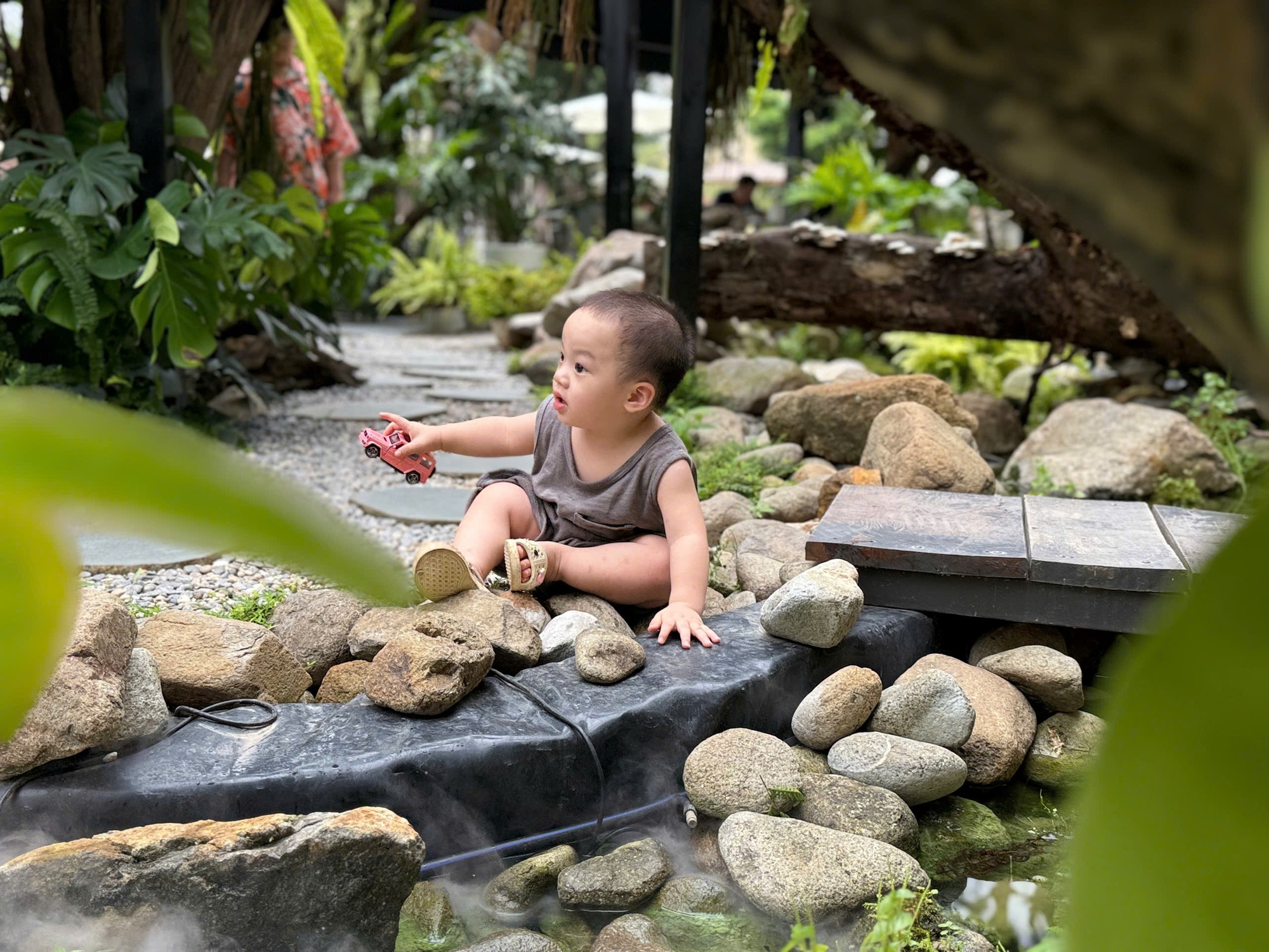 Check quán cafe "vibe" rừng nhiệt đới, rộng như khu sinh thái giữa Hải Phòng: Con chơi cả ngày không chán, mẹ "hết hơi" nhưng có đầy ảnh chill- Ảnh 15. Check quán cafe "vibe" rừng nhiệt đới, rộng như khu sinh thái giữa Hải Phòng: Con chơi cả ngày không chán, mẹ "hết hơi" nhưng có đầy ảnh chill- Ảnh 15.