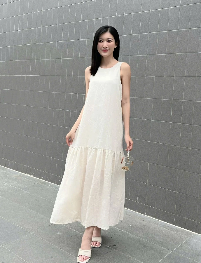 Ngô Thanh Vân cuối thai kỳ rất mê 1 kiểu váy, vừa thoải mái lại vừa kiêu sa như nữ thần - Ảnh 8.
