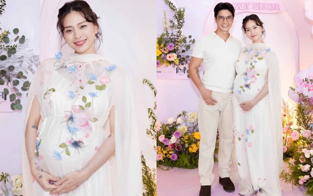 Ngô Thanh Vân cuối thai kỳ rất mê 1 kiểu váy, vừa thoải mái lại vừa kiêu sa như nữ thần - Ảnh 3.
