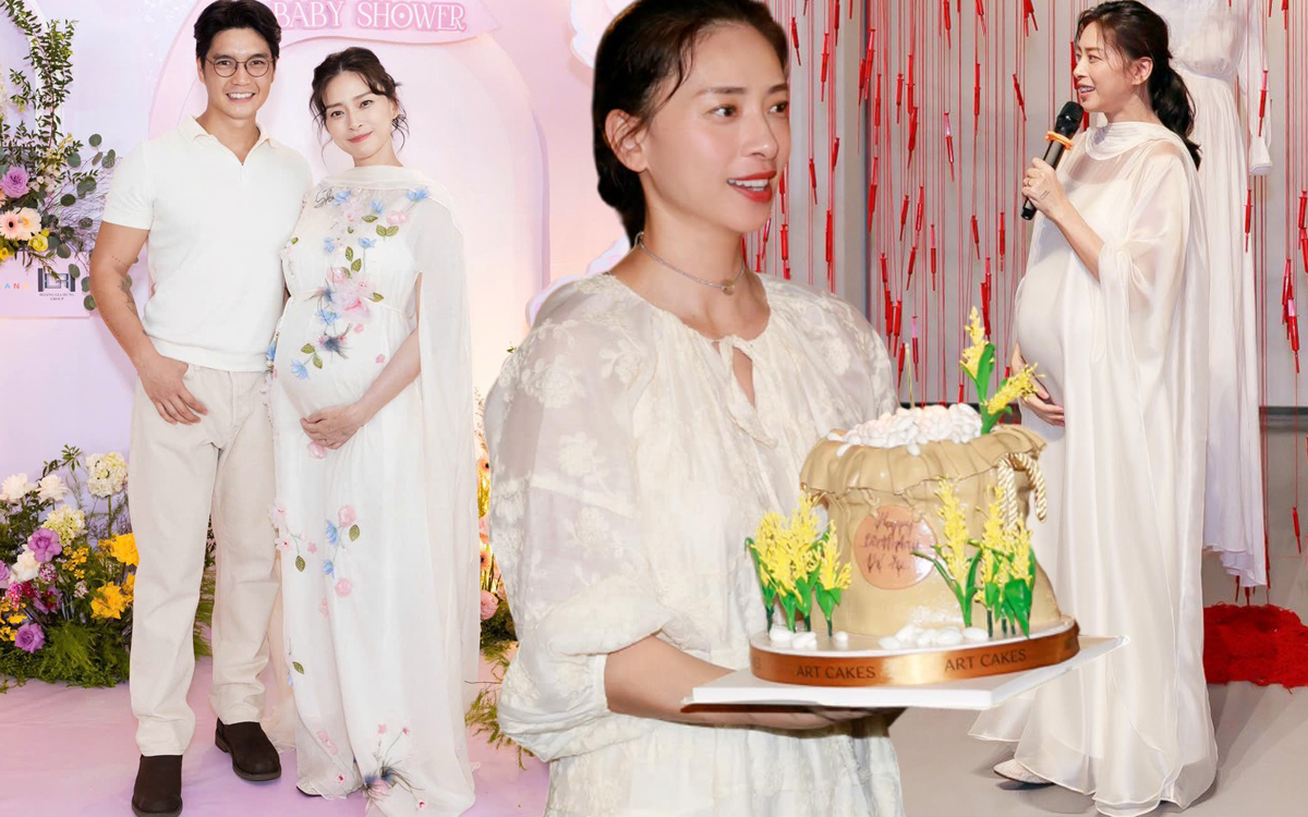 Ngô Thanh Vân cuối thai kỳ rất mê 1 kiểu váy, vừa thoải mái lại vừa kiêu sa như nữ thần - Ảnh 1.