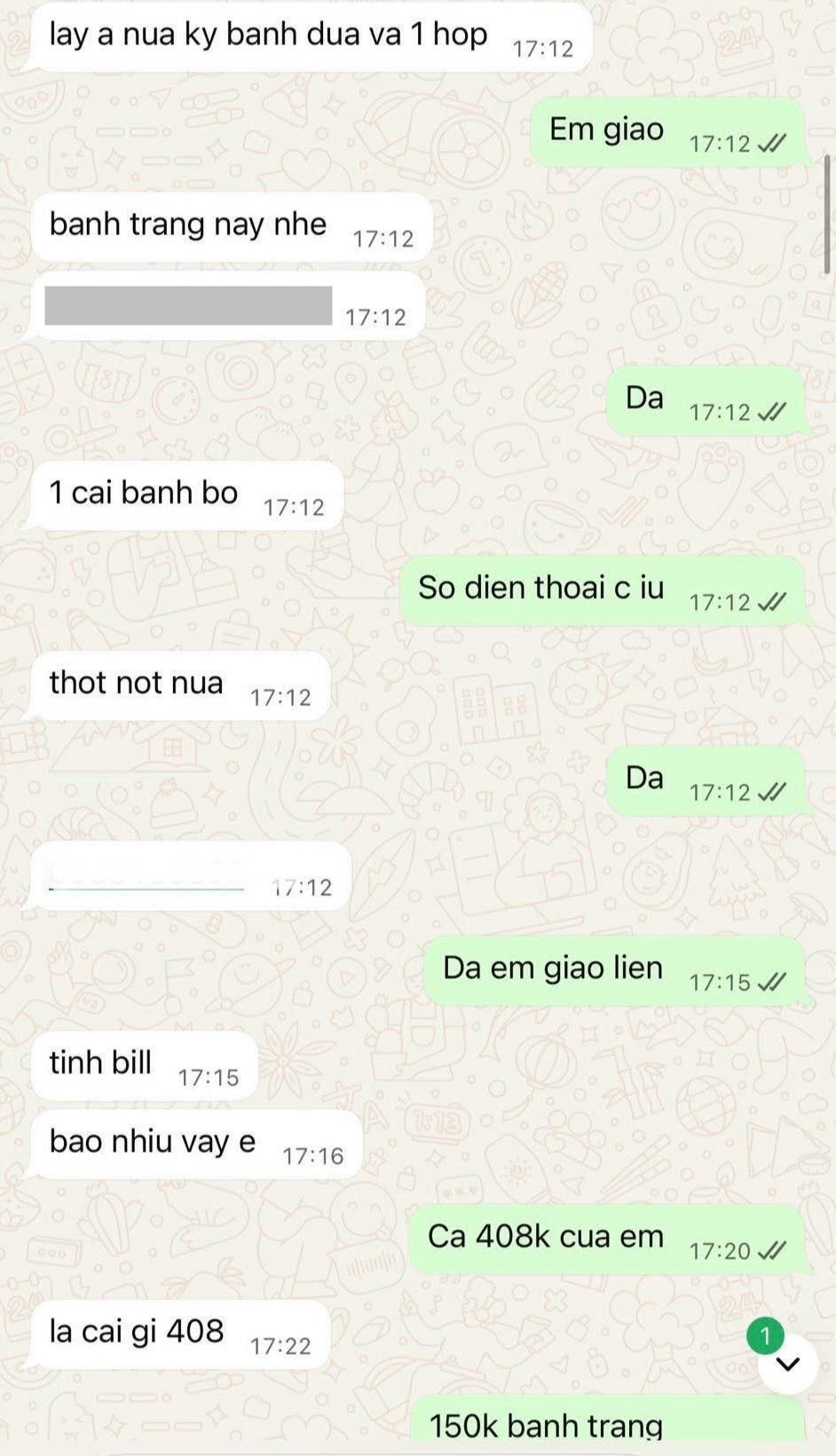 Hội bán đồ ăn online vạch rõ nguyên tắc "làm nghề" sau vụ đấu tố giữa bánh bò và diễn viên Trọng Nhân - Ảnh 1. Hội bán đồ ăn online vạch rõ nguyên tắc "làm nghề" sau vụ đấu tố giữa bánh bò và diễn viên Trọng Nhân - Ảnh 1.