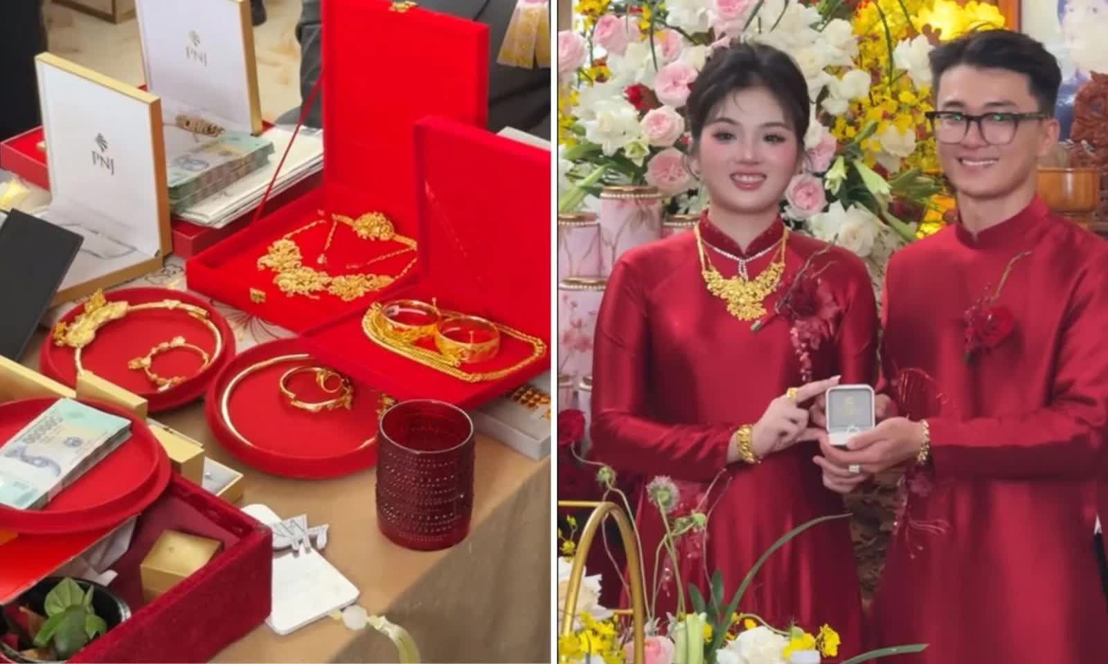 2 cô dâu 10x khiến MXH bùng nổ: Hồi môn toàn tiền với vàng, cưới xong "vỡ mộng" vì toàn phải... làm chủ- Ảnh 4. 2 cô dâu 10x khiến MXH bùng nổ: Hồi môn toàn tiền với vàng, cưới xong "vỡ mộng" vì toàn phải... làm chủ- Ảnh 4.