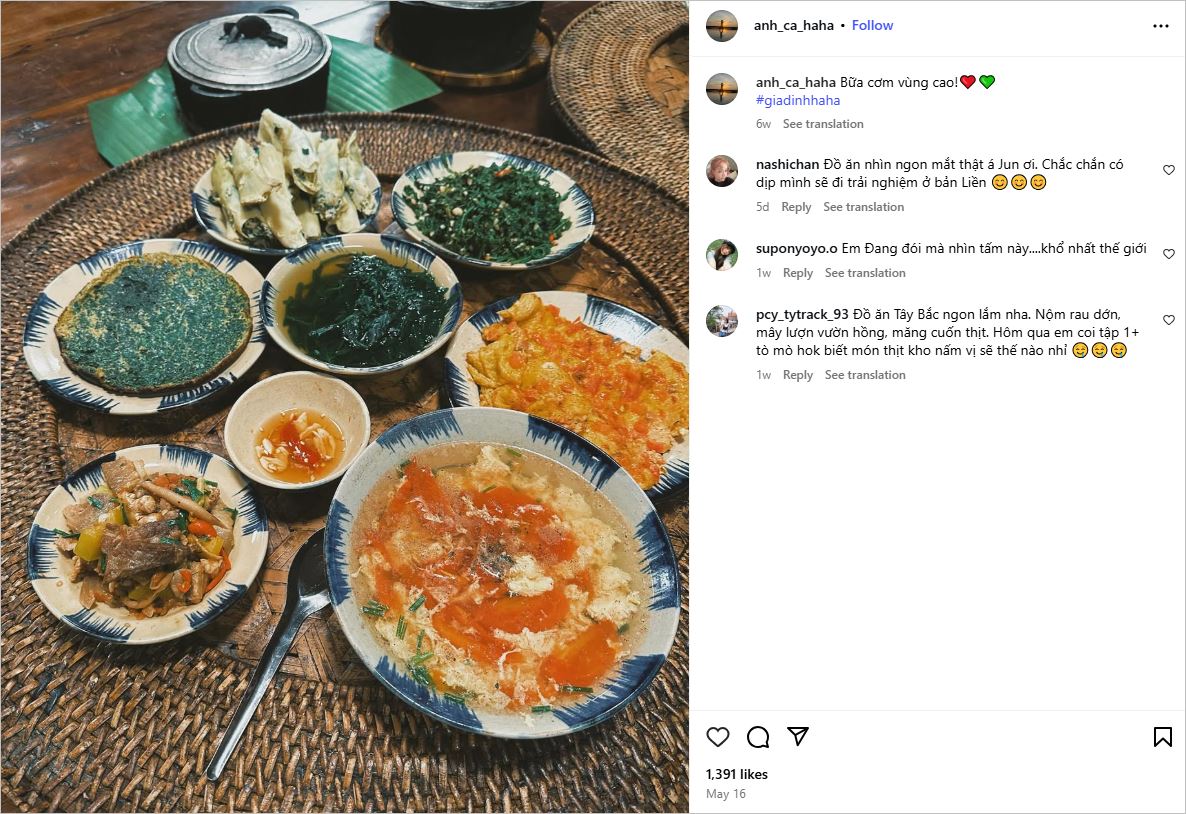 Ẩm thực người Tày qua lăng kính 