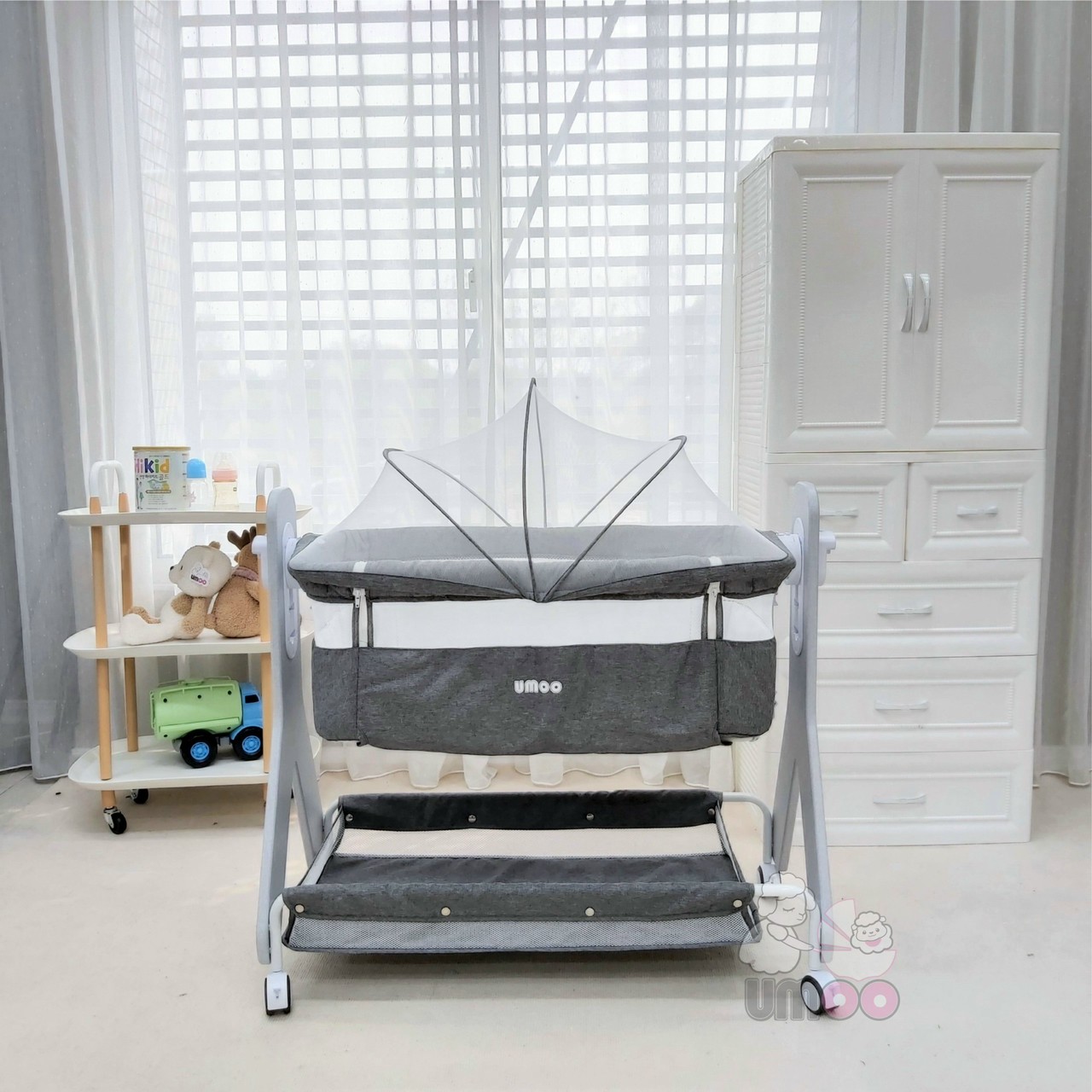 Review chiếc nôi nhà Umoo: Nâng hạ thành linh hoạt, nhỏ gọn dễ di chuyển nhưng có đáng để xuống tiền?- Ảnh 7.
