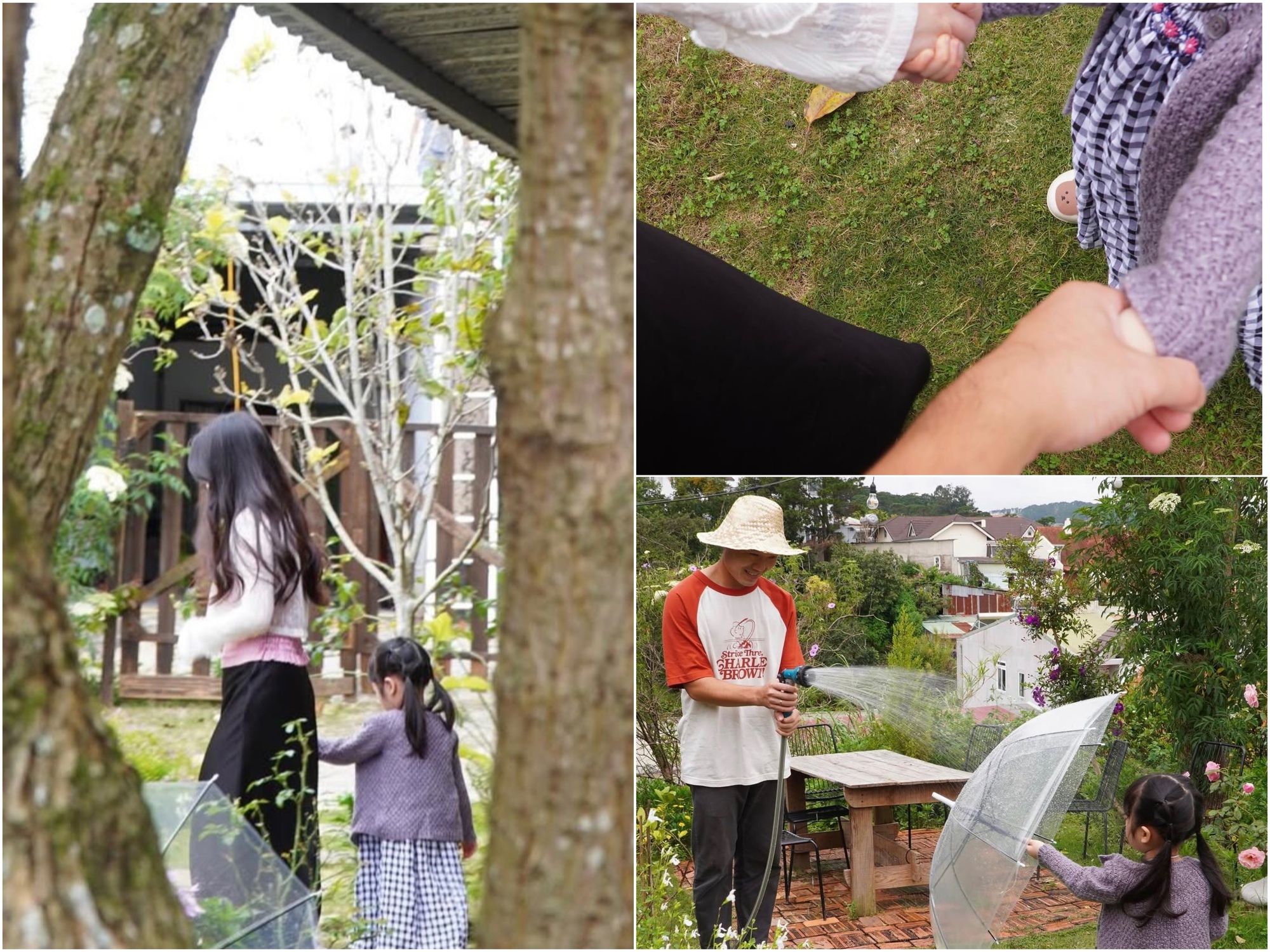 Hiếm hoi mới thấy Lương Xuân Trường đăng ảnh chụp cùng &quot;bình rượu mơ&quot;, 2 cha con đáng yêu đến mức ai cũng muốn đẻ ngay cô con gái- Ảnh 4.