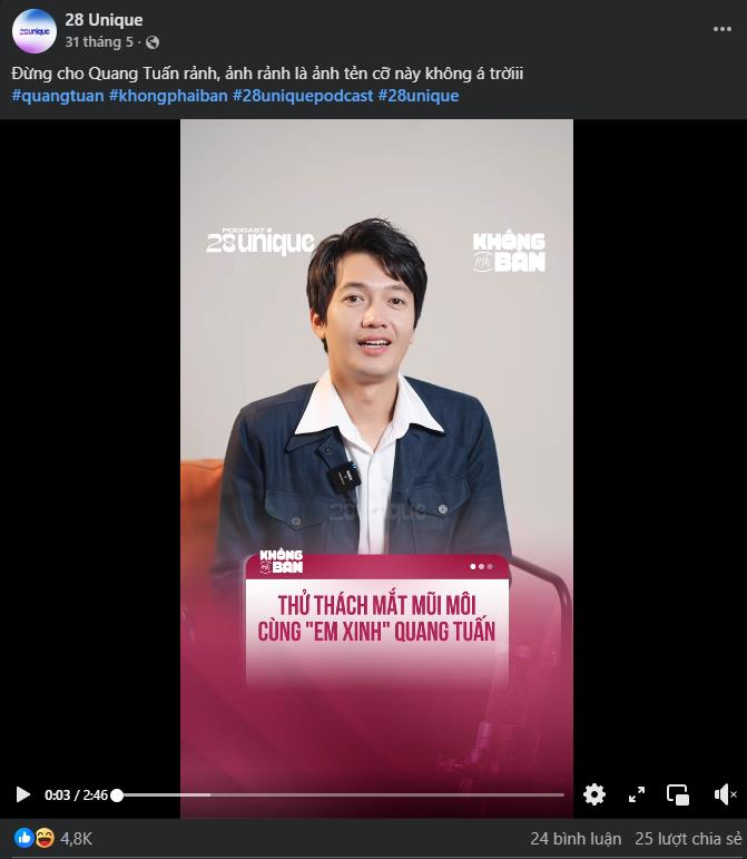 28Unique: Từ những podcast triệu view đến các cú bắt tay “triệu tín nhiệm” - Ảnh 2. 28Unique: Từ những podcast triệu view đến các cú bắt tay “triệu tín nhiệm” - Ảnh 2.