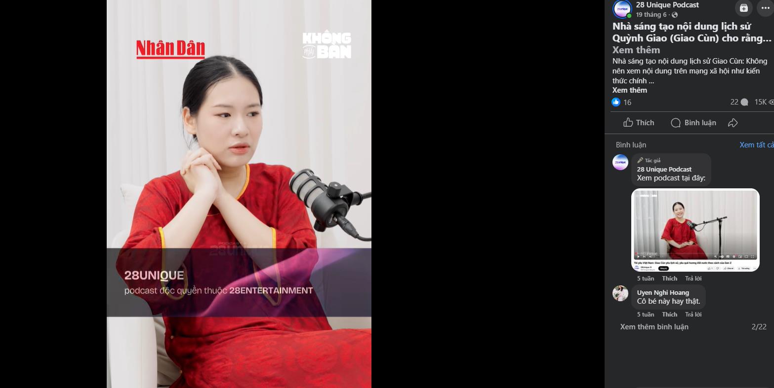 28Unique: Từ những podcast triệu view đến các cú bắt tay “triệu tín nhiệm” - Ảnh 3. 28Unique: Từ những podcast triệu view đến các cú bắt tay “triệu tín nhiệm” - Ảnh 3.