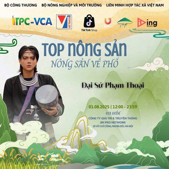 Phạm Thoại tuyên bố làm &quot;đại sứ&quot; bán nông sản tại VIETNAM OCOPEX 2025: Bộ Công Thương nói gì? - Ảnh 2.