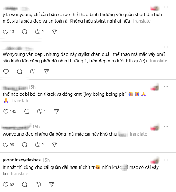 Sexy hay phản cảm? Lại thêm 1 outfit siêu ngắn gây tranh cãi của Kpop- Ảnh 7. Sexy hay phản cảm? Lại thêm 1 outfit siêu ngắn gây tranh cãi của Kpop- Ảnh 7.
